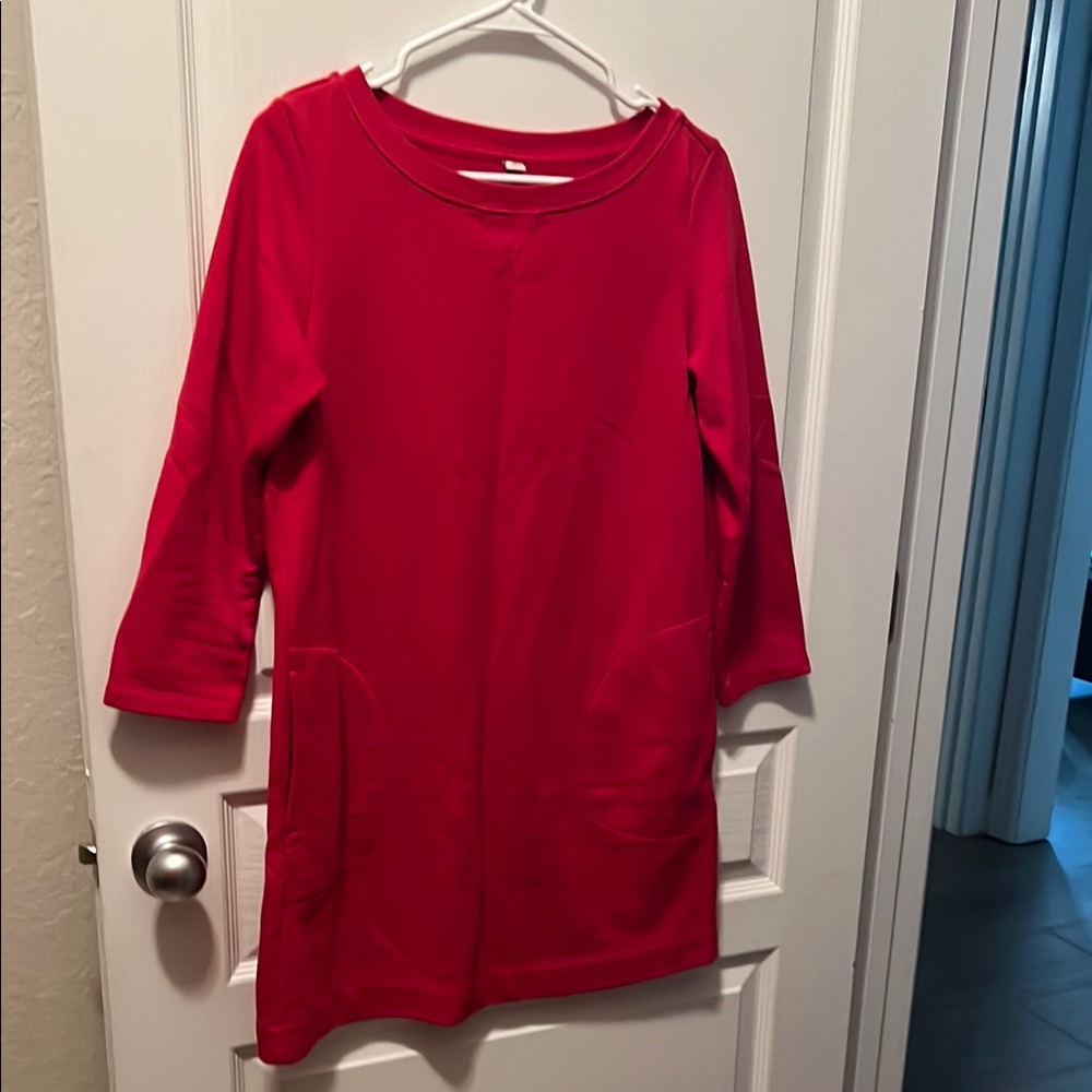 Uniqlo Red Women's Tunic Top